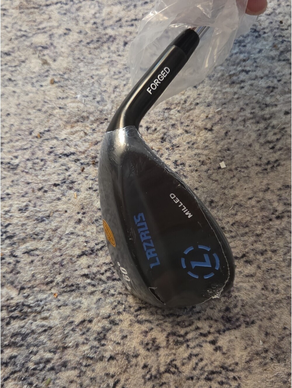 Lazrus Milled Forged Lob Wedge 60 Degree Steel Shaft RH 35.5”
